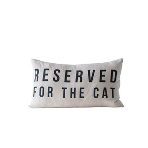 24x14" reserved for the cat pillow