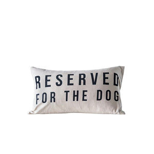 24x14" reserved for the dog pillow