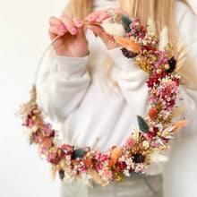 Load image into Gallery viewer, GRANDVIEW SHOP MAR 7TH dried floral spring wreath
