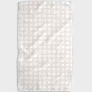 gigi beige geometry towel