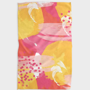 happy together geometry towel